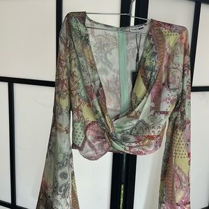 Long Sleeve Crop Top